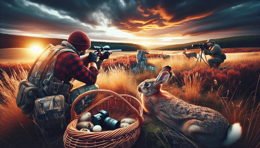 Pierre Rouillon - la chasse au lapin
