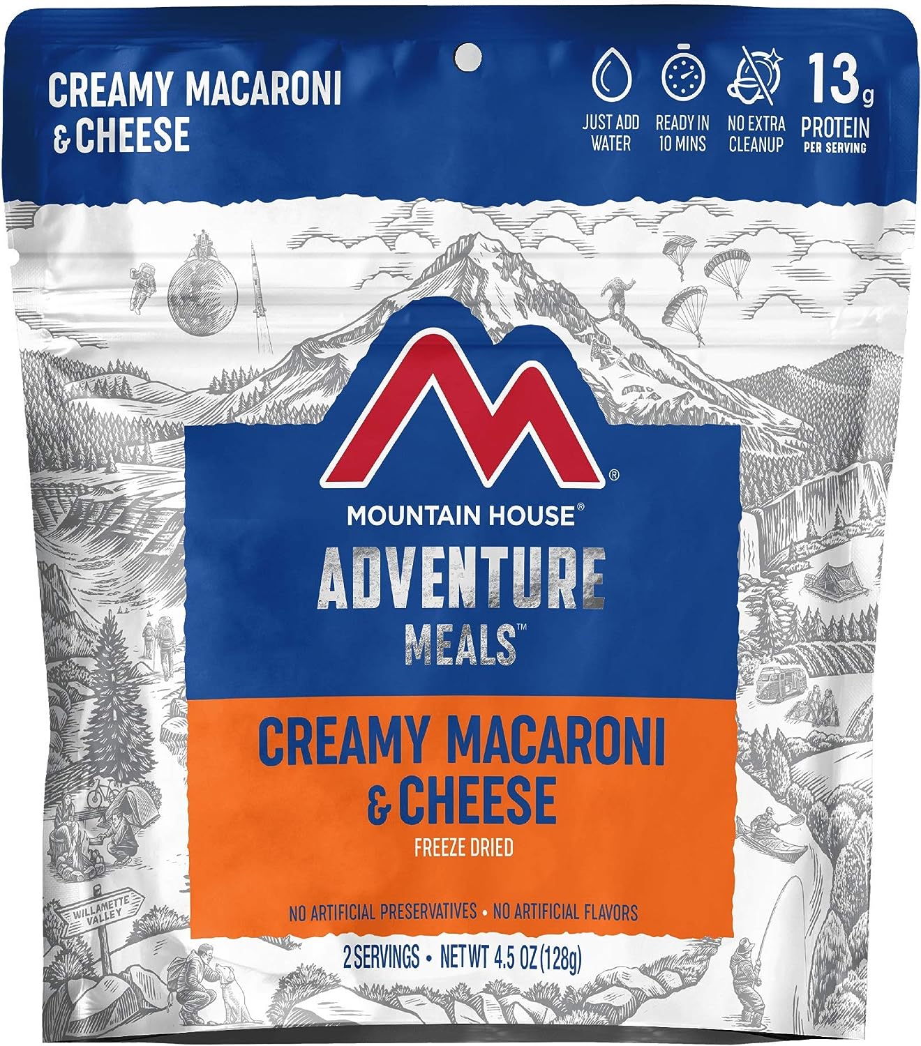 Dehydrated Food Mountain House Chili Mac With Beef - Camping Food