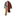 Dedfish Co. Trail Chop, hand forged camp cleaver, 5Cr15MoV fixed blade knife, olive wood handle chopper, leather sheath camp knife_67693714145353-1